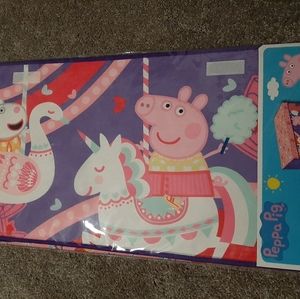 Brand new in packaging never opened Peppa la pig storage bin